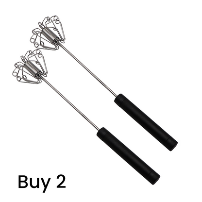 🔥Stainless Steel Hand Egg Beater 🥚✨ | Effortless Whisking – No Batter Splatter, Dishwasher Safe & Built to Last 🔧