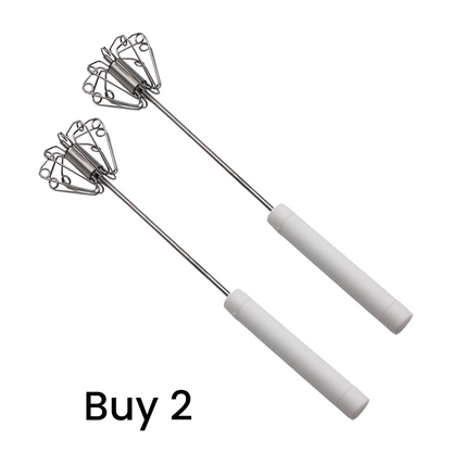 🔥Stainless Steel Hand Egg Beater 🥚✨ | Effortless Whisking – No Batter Splatter, Dishwasher Safe & Built to Last 🔧