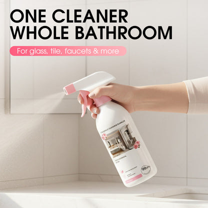 🌸No-Scrub Bathroom Foam Cleaner | Limescale & Soap Scum Remover, Gentle on Hands💧
