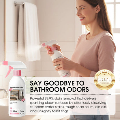 🌸No-Scrub Bathroom Foam Cleaner | Limescale & Soap Scum Remover, Gentle on Hands💧