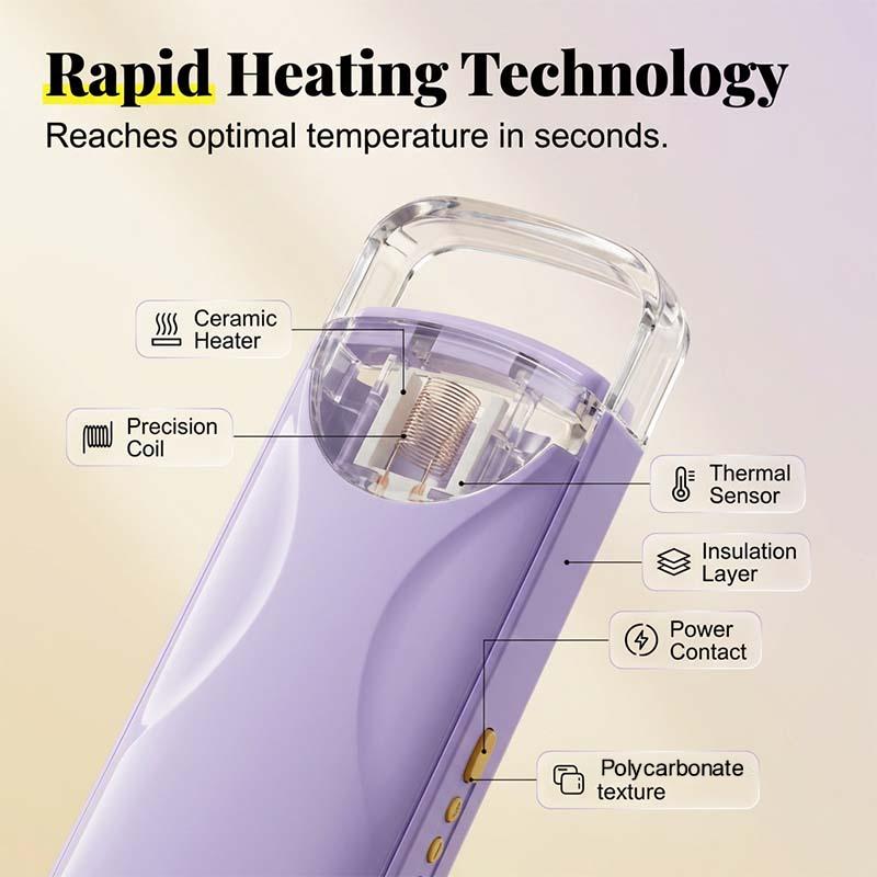 Rechargeable Heated Eyelash Curler