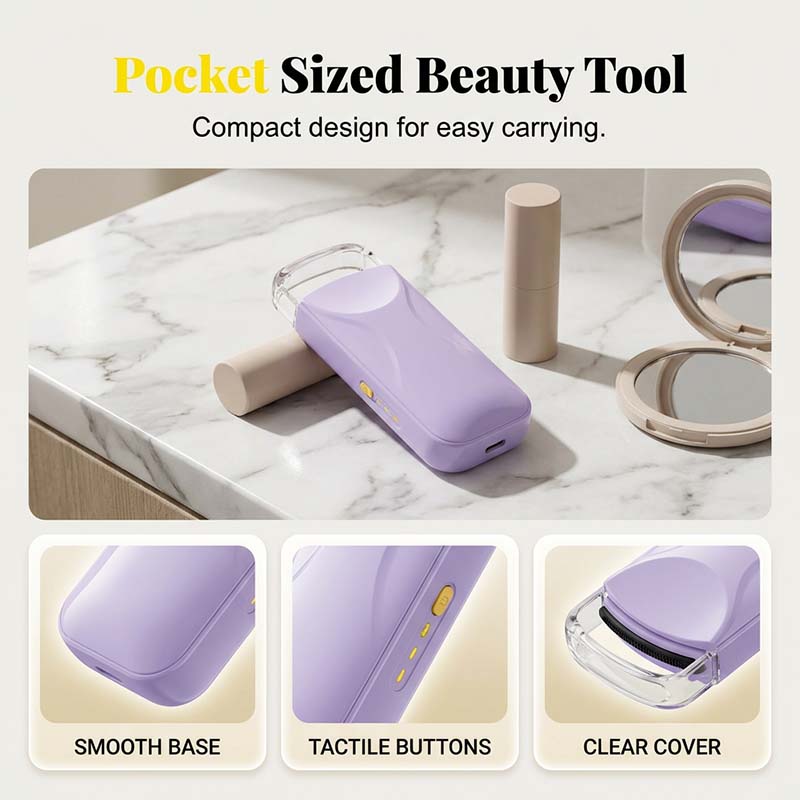 Rechargeable Heated Eyelash Curler