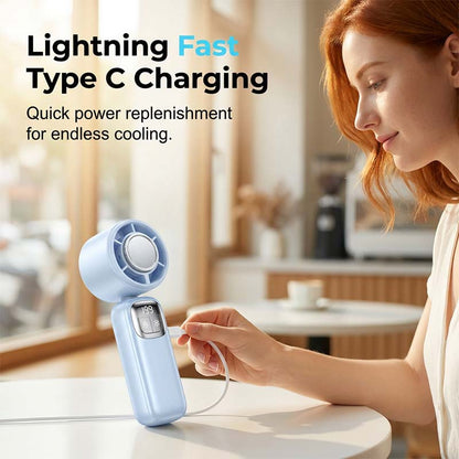 Semiconductor Cooling Handheld Fan