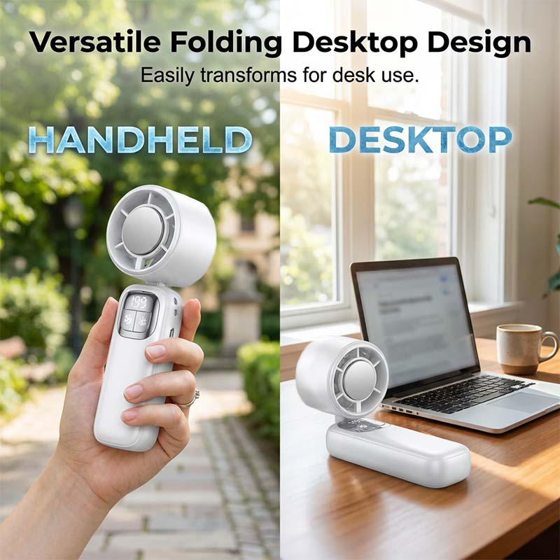 Semiconductor Cooling Handheld Fan