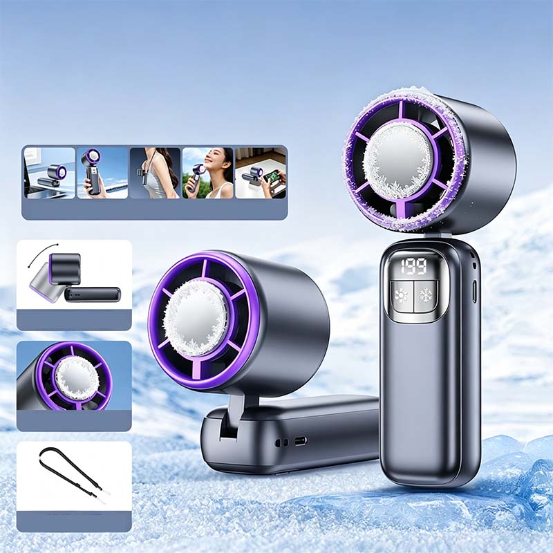 Semiconductor Cooling Handheld Fan