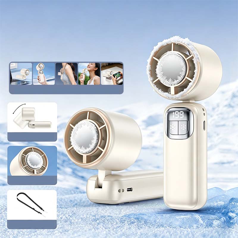 Semiconductor Cooling Handheld Fan