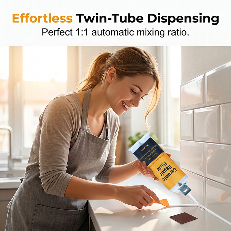 Twin-Tube Ceramic Tile Repair Paste