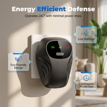 Ultrasonic Pest Repeller with 4 Modes