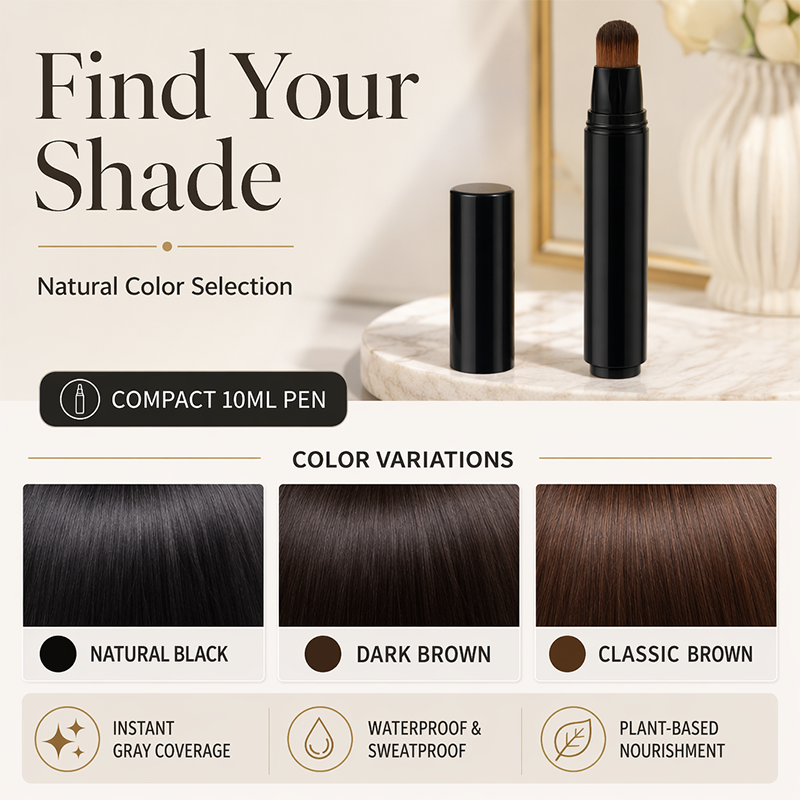 Instant Gray Cover Hair Pen