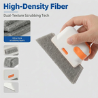 🥳2026 HOT SALE🥳💞50K+ SOLD! 🧽🔧 BUY 1 GET 1 FREE! Window Track Cleaning Tool – Dense cleaning fibers & scrubbing pad for spotless results. Versatile for tracks, stove gaps & bathroom corners – a must-have for every home! 🏠✅