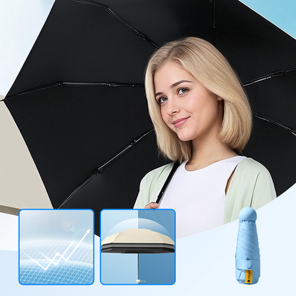 Compact Folding UV Protection Umbrella