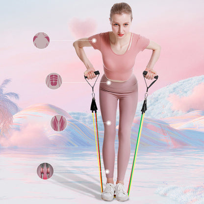 🎉 2026 Sale — Over 44,000 Sold! 💞 Adjustable Resistance Band Set – Build Your Dream Body Anywhere 🌸