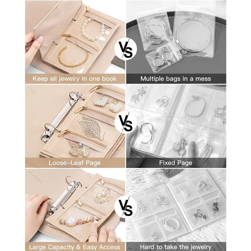 🥳 A Goddess’s Portable Treasure Trove 🥳💞 Huge Hit! ⛽💨 Exquisite, lightweight, and luxurious diamond-patterned jewelry organizer! With separate compartments to keep your jewelry tangle-free, this little jewelry vault protects your pieces from dust 🛍️