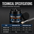 Metal Rust Protection Black Repair Paste