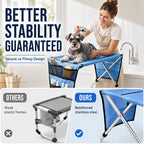 🐕✂️ 2026 Sale — Over 24,500 Sold! 🛁2‑in‑1 Foldable Pet Grooming Bed