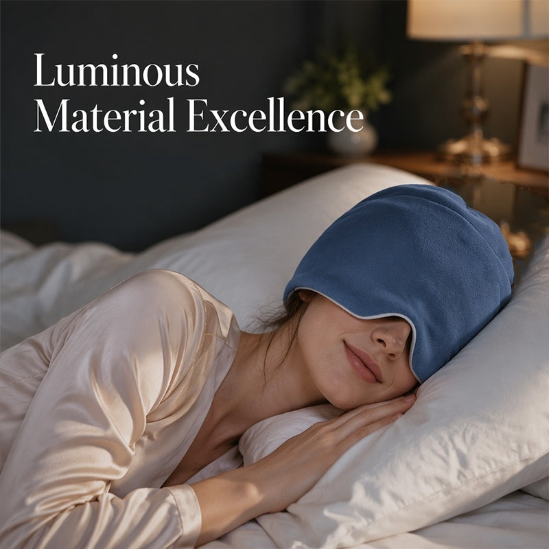 🔥🎒50% OFF NOW! 2026 Hot Sale🔥 Microgravity + Deep Sleep,A Restful Night’s Sleep Every Night.Weighted Sleep Cap with Eye Mask