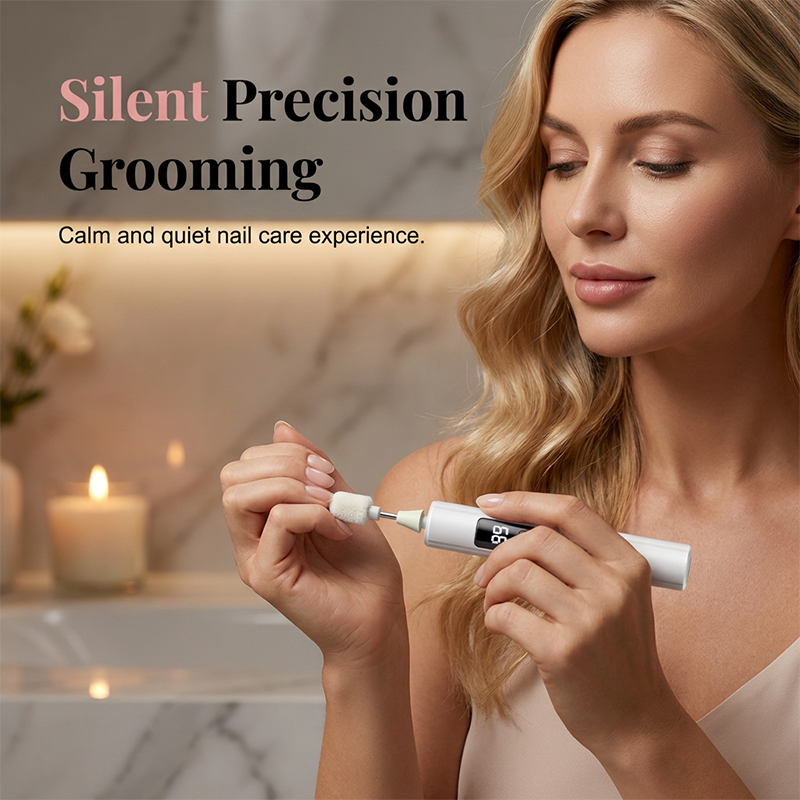 🥳2026 HOT SALE🥳 💅 Limit Time 60% OFF! Professional Electric Nail Polisher – Smooths thick nails, 99-speed display. Multiple heads for shaping & buffing. Salon at home! 🌟💎