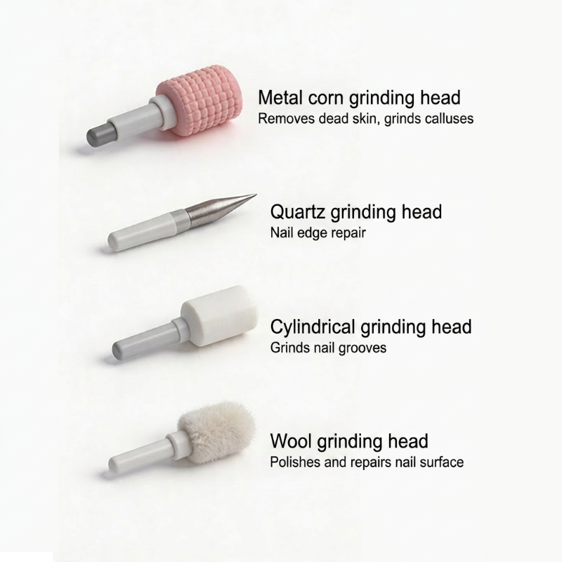 🥳2026 HOT SALE🥳 💅 Limit Time 60% OFF! Professional Electric Nail Polisher – Smooths thick nails, 99-speed display. Multiple heads for shaping & buffing. Salon at home! 🌟💎