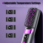 3-in-1 Portable Cordless Hair Straightener Comb