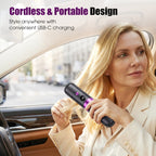3-in-1 Portable Cordless Hair Straightener Comb