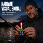 Night Fishing Bite Alarm with Dual Alert Bell