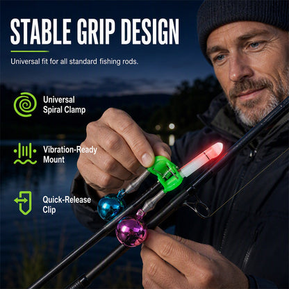 Night Fishing Bite Alarm with Dual Alert Bell