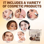 All-in-One Makeup Brush & Sponge Set