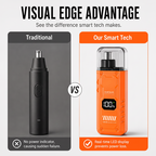 🥳2026 HOT SALE🥳💞50K+ SOLD!🚗📹 50% OFF! Electric Nose Hair Trimmer with LED Display.