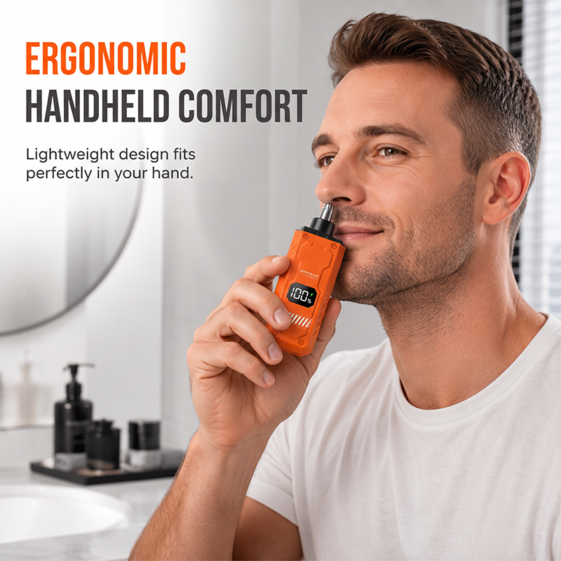 🥳2026 HOT SALE🥳💞50K+ SOLD!🚗📹 50% OFF! Electric Nose Hair Trimmer with LED Display.