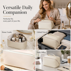 Large Capacity Pillow Makeup Bag with Handle