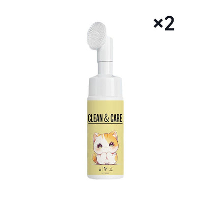🔥Hot Sale 50% OFF🔥 Gentle Waterless Pet Chin Cleaner Foam – No Rinse,  for Cats & Dogs 🐾