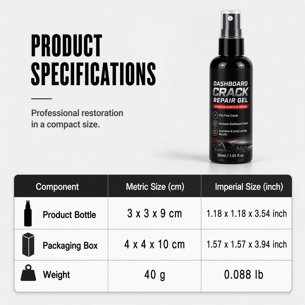 🔥Hot Sale 50% OFF🔥 Dashboard Care Spray – Helps Improve Look of Fine Cracks & Scratches, UV-Resistant, for Car Interior 🚗