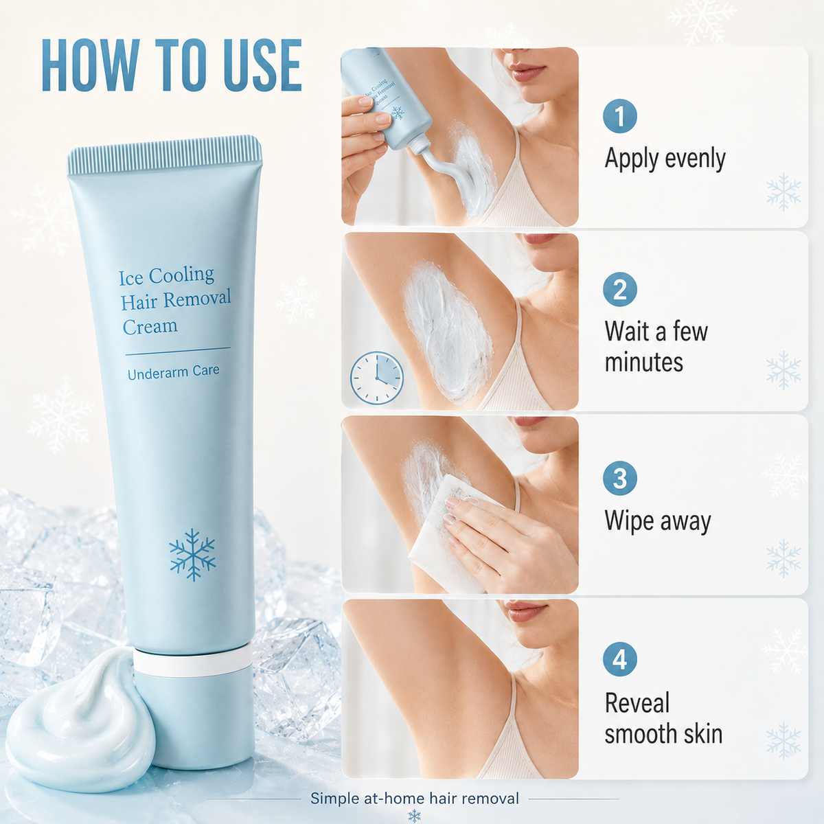 🥳2026 HOT SALE🥳💞50K+ SOLD! 🌸🪒 50% OFF! Gentle Hair Removal Cream – Dual‑care for underarms & bikini area. Plant extracts soothe & moisturise – removes hair without irritation! ✨🛡️