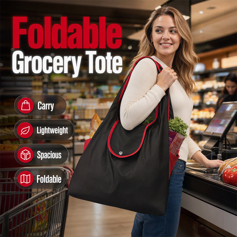 Large Capacity Foldable Reusable Shopping Bag