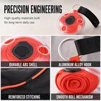 Portable Retractable Roll-Up Shopping Bag