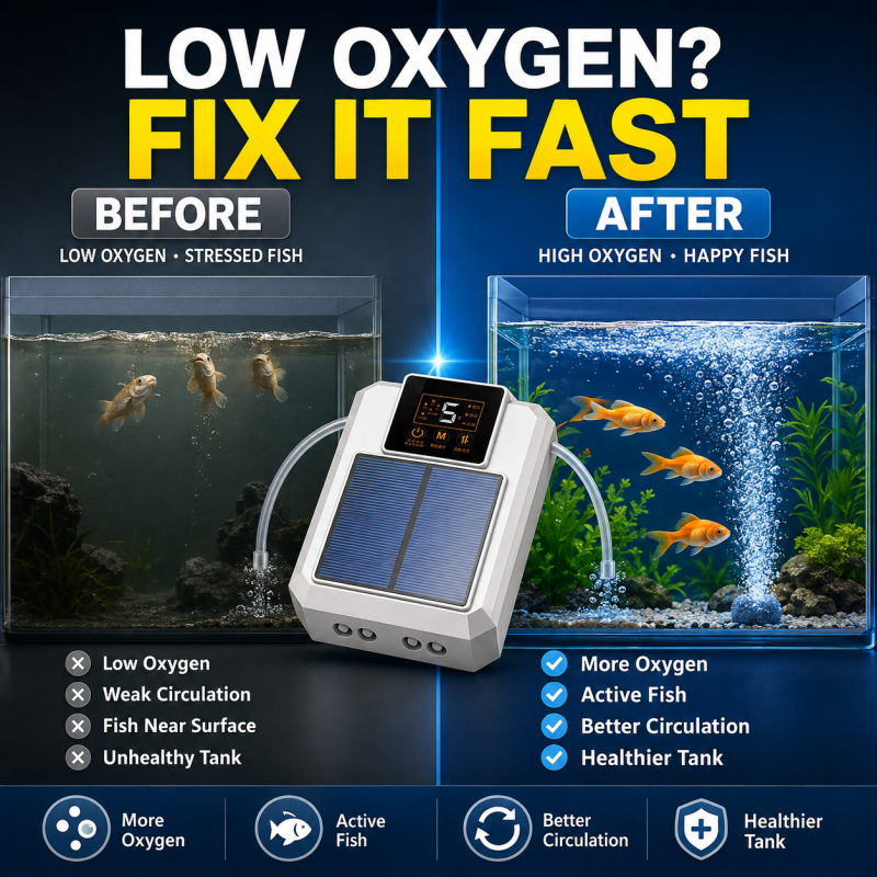 Portable Aquarium Oxygen Pump