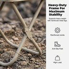 Portable Folding Stool with Handbag Design
