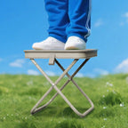 Portable Folding Stool with Handbag Design