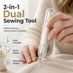 Multi-Functional Sewing Tool with Threader and Stitch Ripper