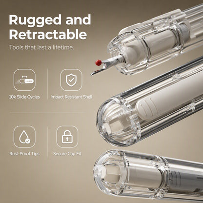 Multi-Functional Sewing Tool with Threader and Stitch Ripper