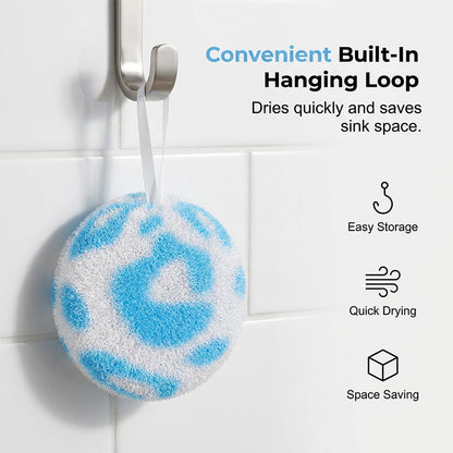 🧽 Spherical Kitchen Scrubber for Tough Everyday Messes