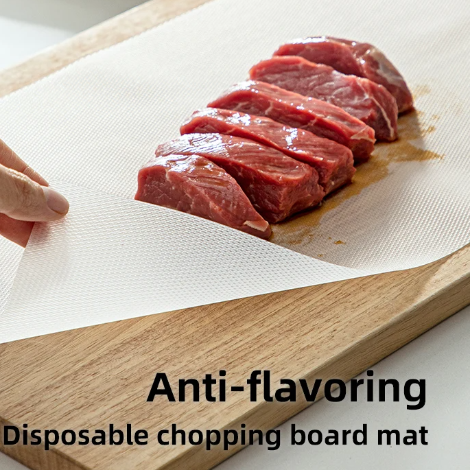 🥳2026 BESTSELLER🥳 PE Chopping Board Mat – Antibacterial, Anti-Flavor – Reusable & Odor-Proof – Ideal for Meat, Fish & Veggies! 🛡️💨