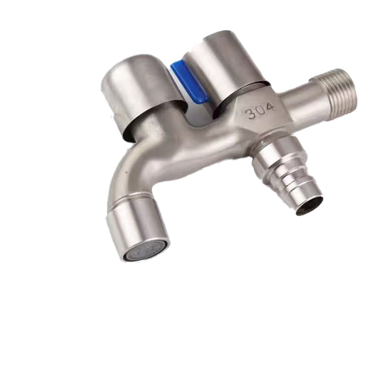 Dual-Outlet Washing Machine Faucet