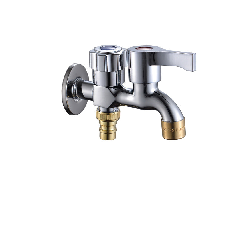 Dual-Outlet Washing Machine Faucet