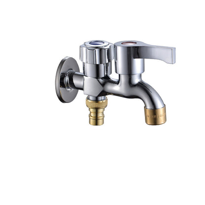 Dual-Outlet Washing Machine Faucet
