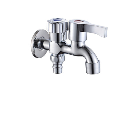 Dual-Outlet Washing Machine Faucet