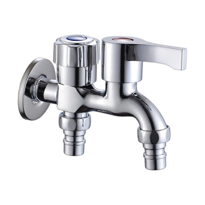 Dual-Outlet Washing Machine Faucet