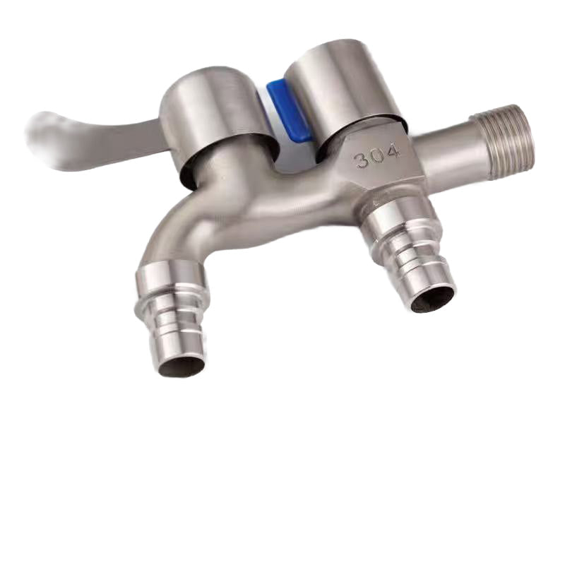 Dual-Outlet Washing Machine Faucet