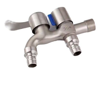 Dual-Outlet Washing Machine Faucet