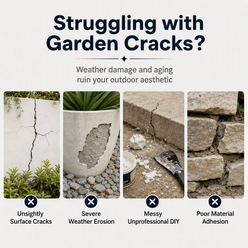 Weatherproof Crack Repair Paste